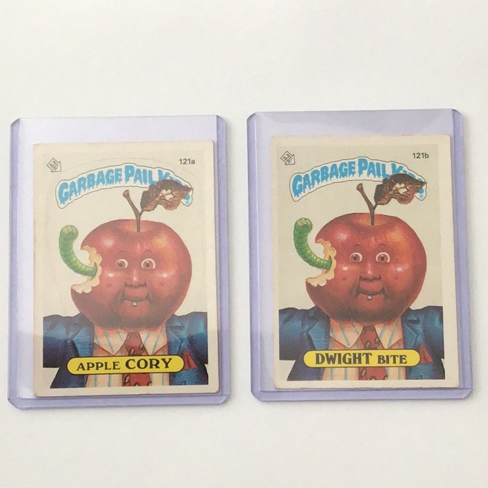 Garbage Pail Kids   Apple CORY  121 b Dwight Bite 121b